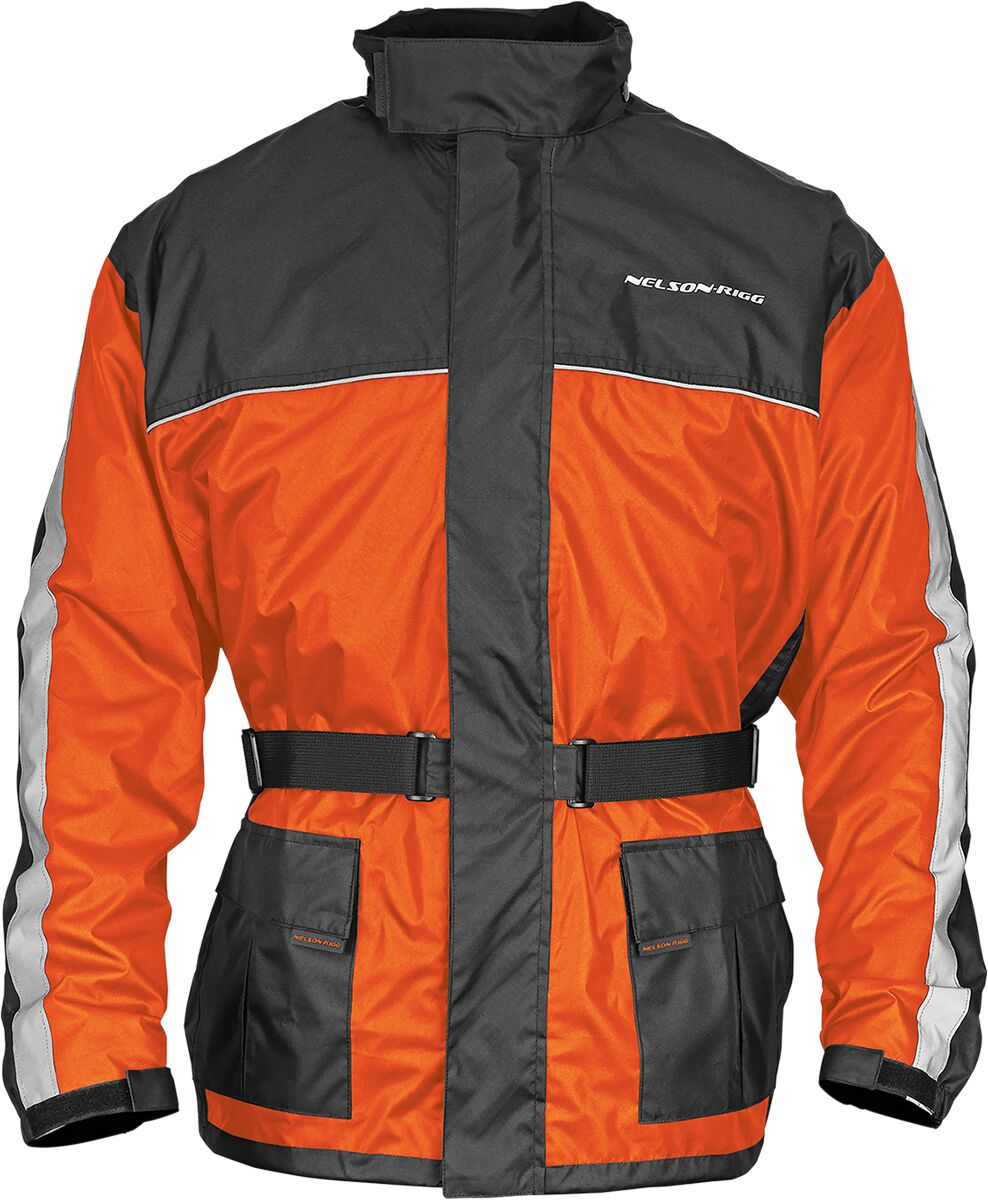 Nelson Rigg Solo Storm Jacket Hi Vis/Black 3 Xl Rainsuit Jackets Nelson Rigg