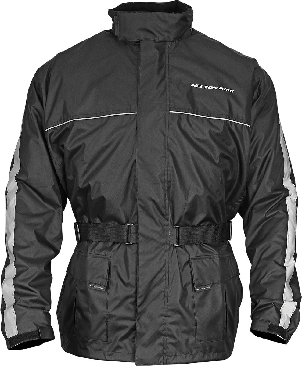 Nelson Rigg Solo Storm Jacket Black 4 Xl Rainsuit Jackets Nelson Rigg