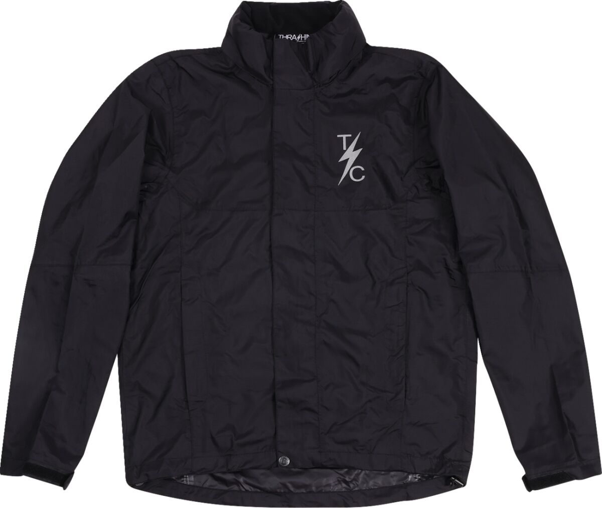 Mission Waterproof Windbreaker, Black - L Rain Gear Thrashin Supply Co. Default Title