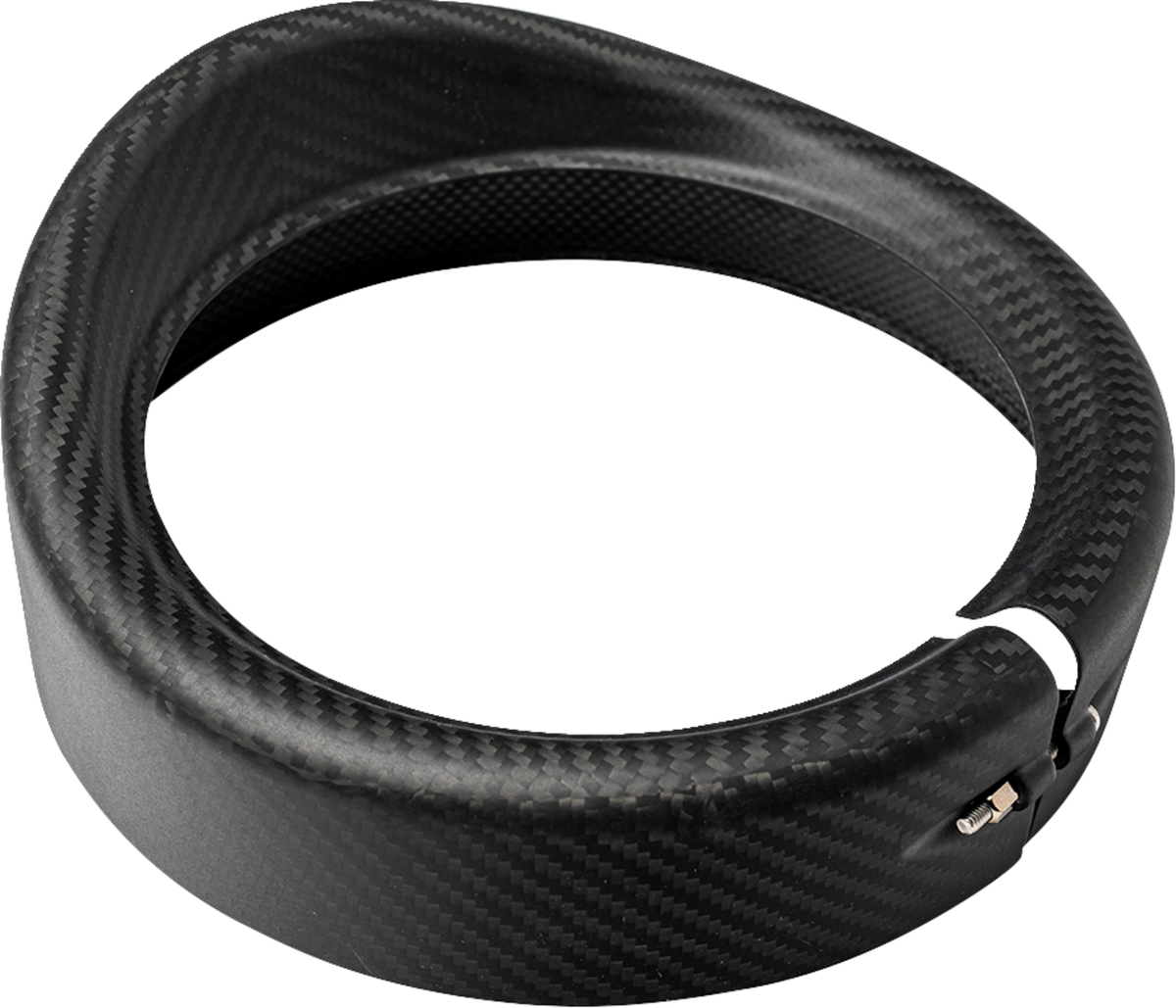 Carbon Headlight Trim 7", Matte Black Headlight Accessories Slyfox Performance