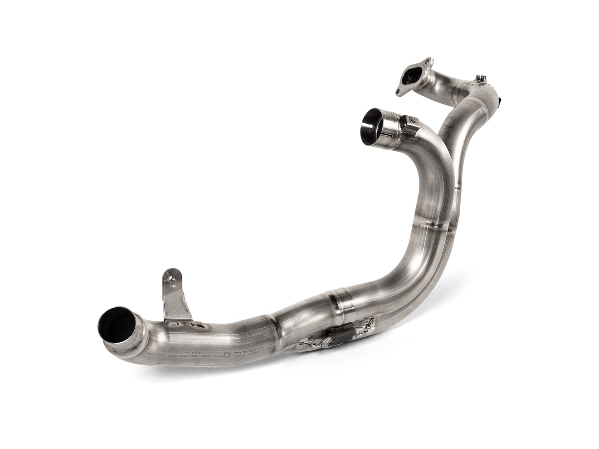Optional Header Titanium - Indian FTR Headers & Mid-Pipes Akrapovič