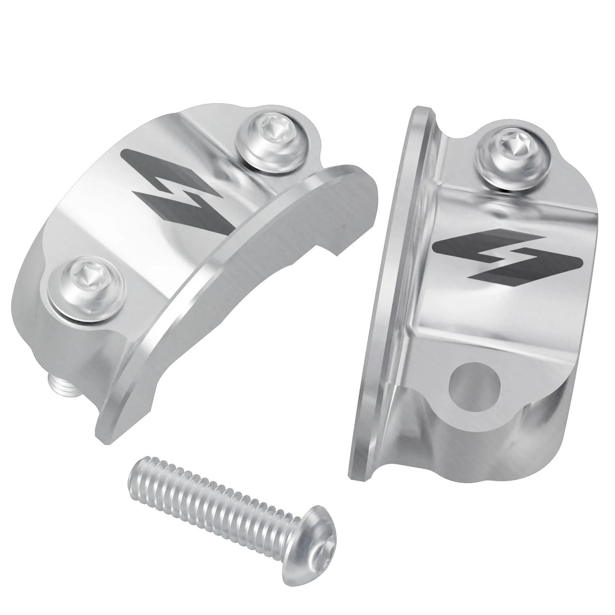 Pro-Line Perch Half Clamps, Machine Finish Hand Control Clamps Kraus Motor Co.