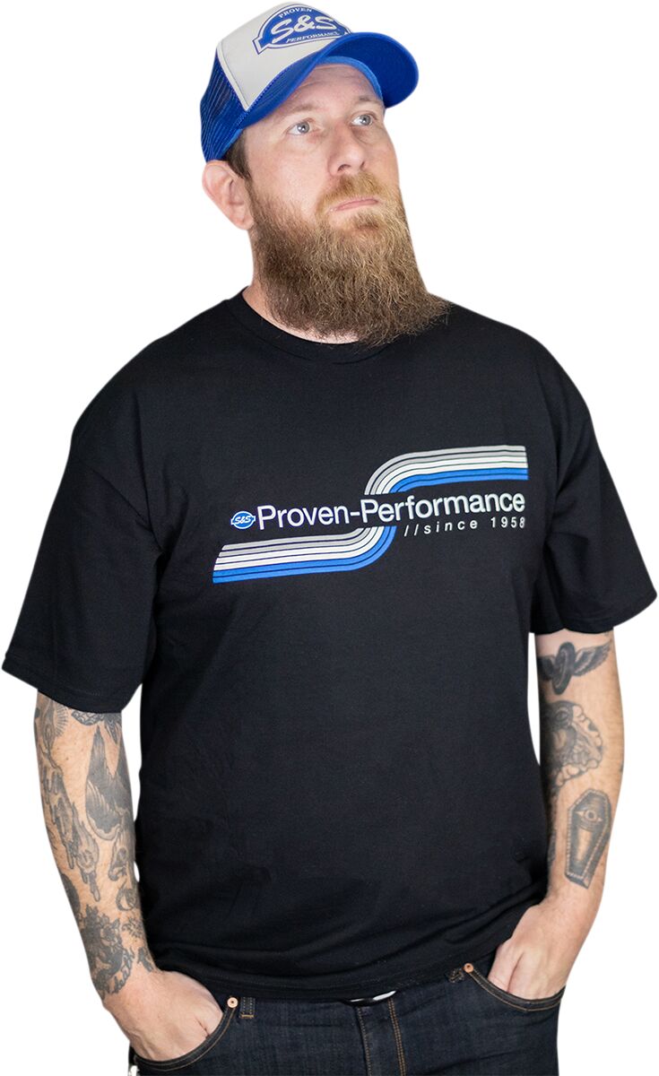 S&S Cycle Tshirt Proven S Men's Casual T-Shirts S&S Cycle