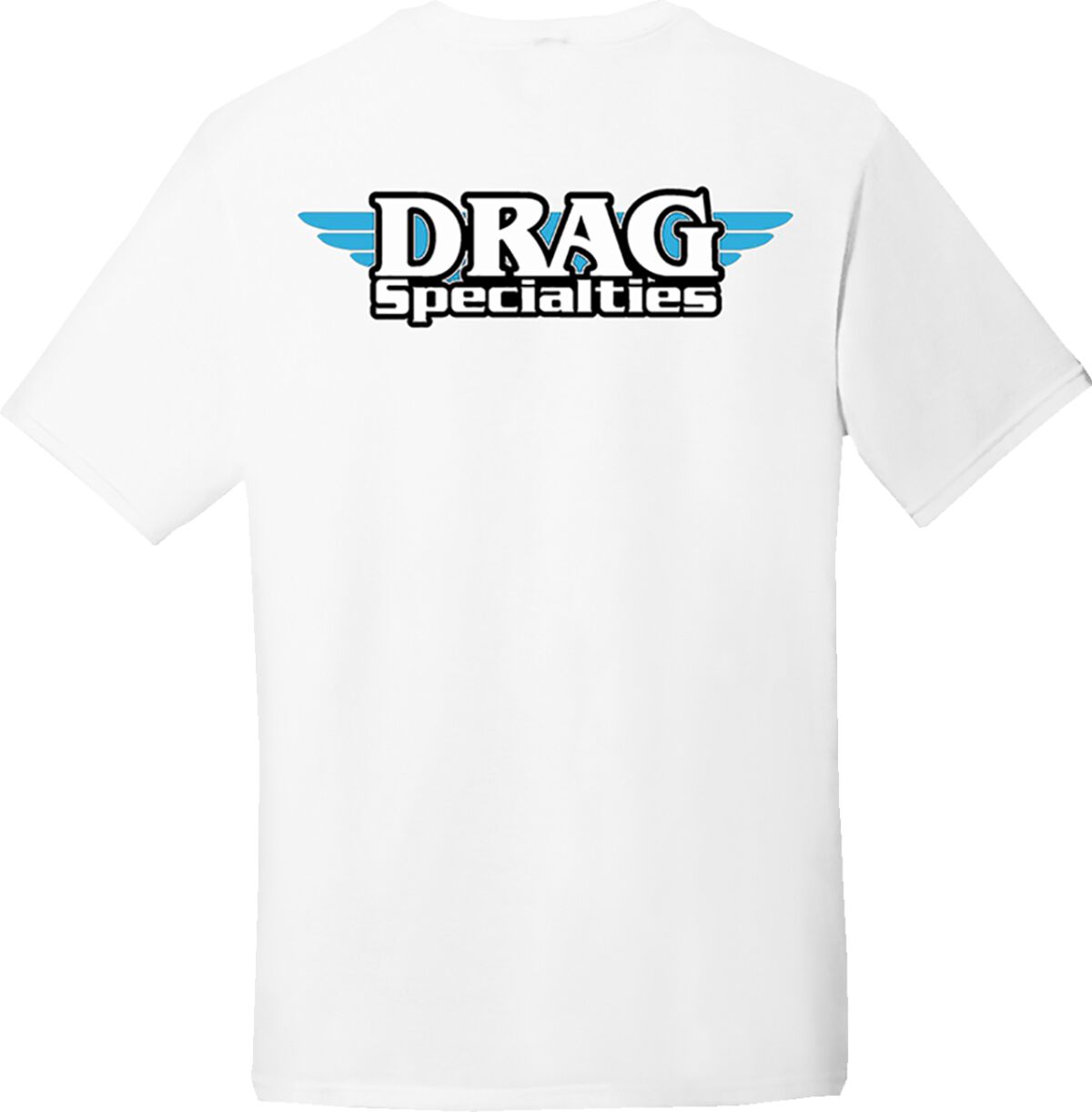 Drag Specialties T Shirt Slim Drag Wht 2 Xl Men's Casual T-Shirts Drag Specialties