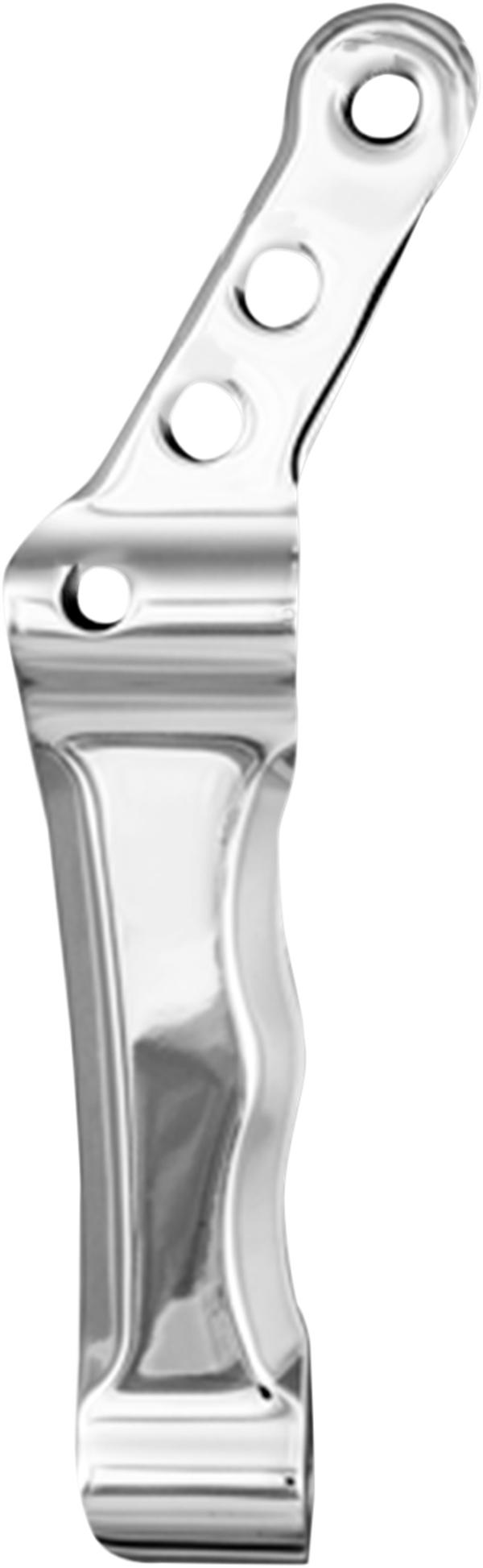 Radial Brake Caliper Mounting Bracket - 11.5" & 11.8" Brake Caliper Mount Speed Merchant Chrome Single Disc