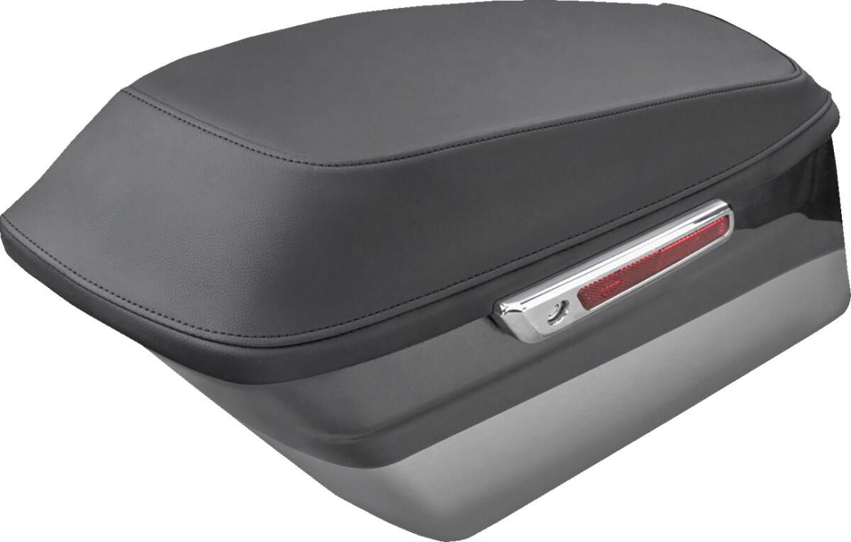 Plain Lid Covers - 14-23 Touring Saddlebag Latch Cover Saddlemen
