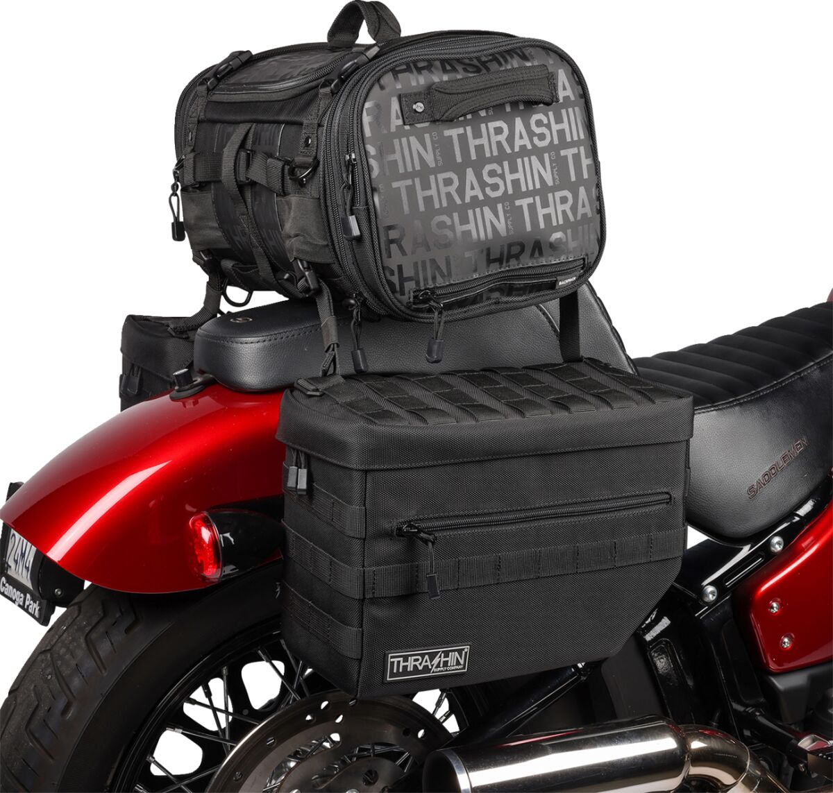 Escape Saddlebags - 18 Liters Saddlebags Thrashin Supply Co.