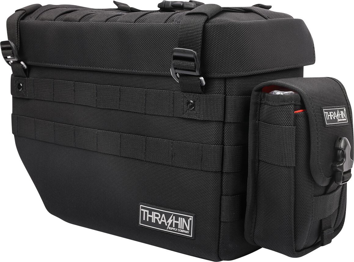 Multi-Use Molle Pouch Saddlebags Thrashin Supply Co.