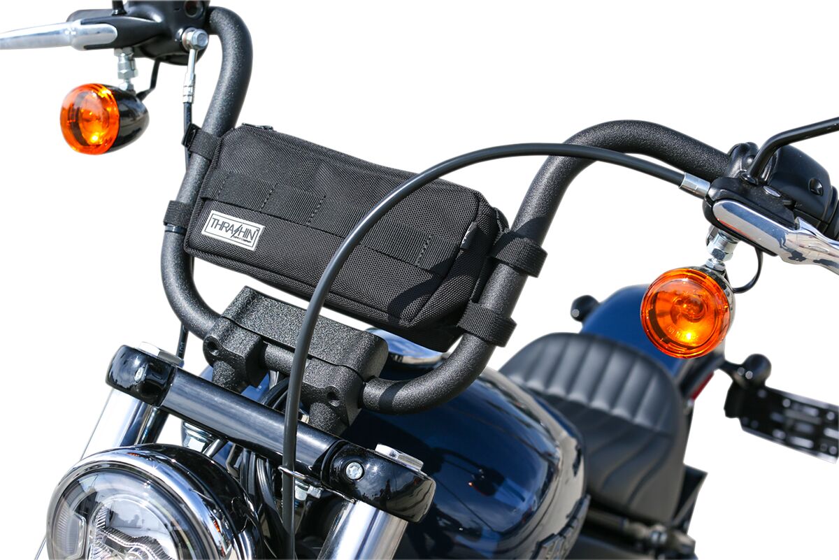 TSC Utility Bag, Black Handlebar Bag Thrashin Supply Co.