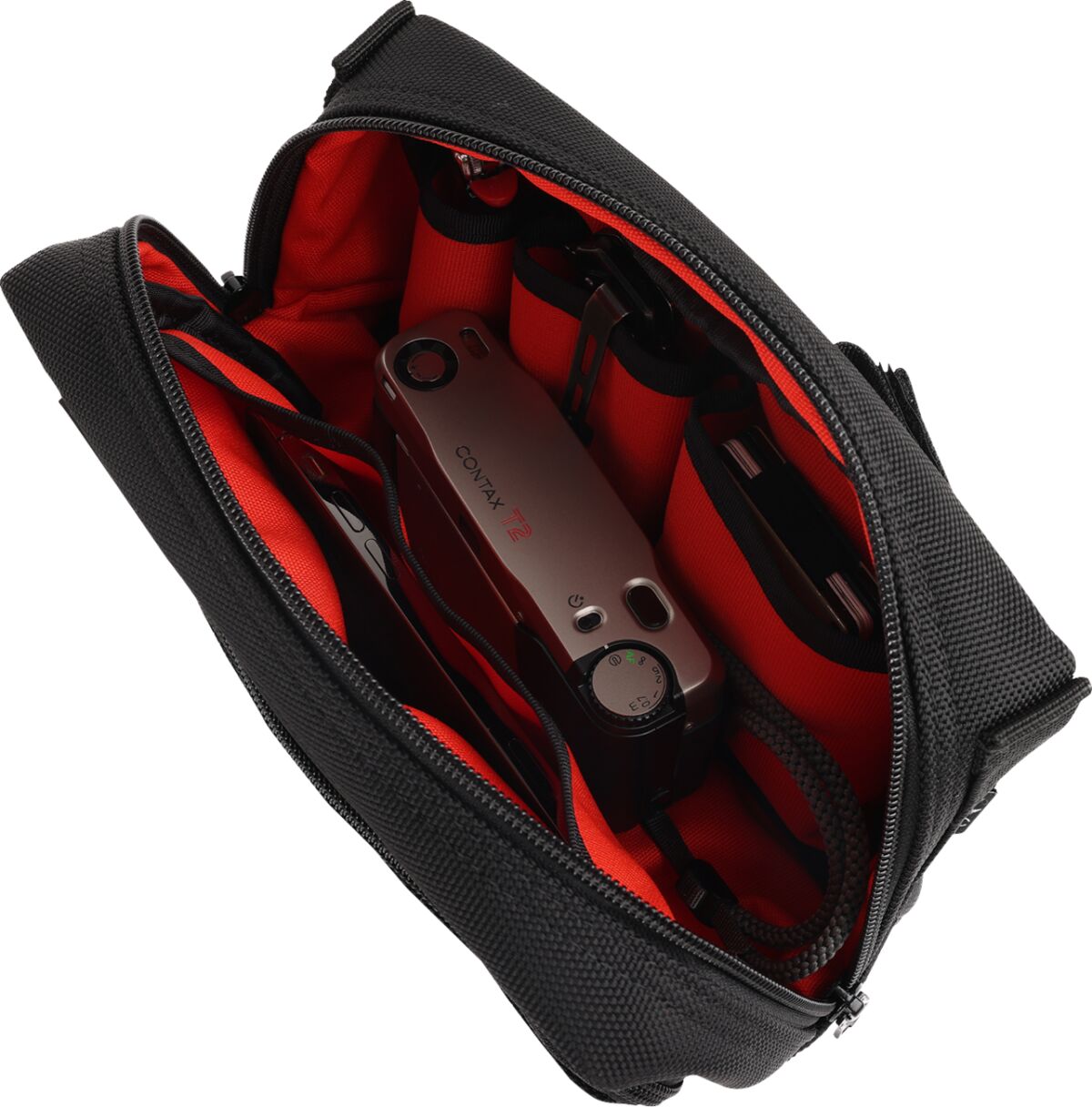 Handlebar Bag Plus, Black Handlebar Bag Thrashin Supply Co.