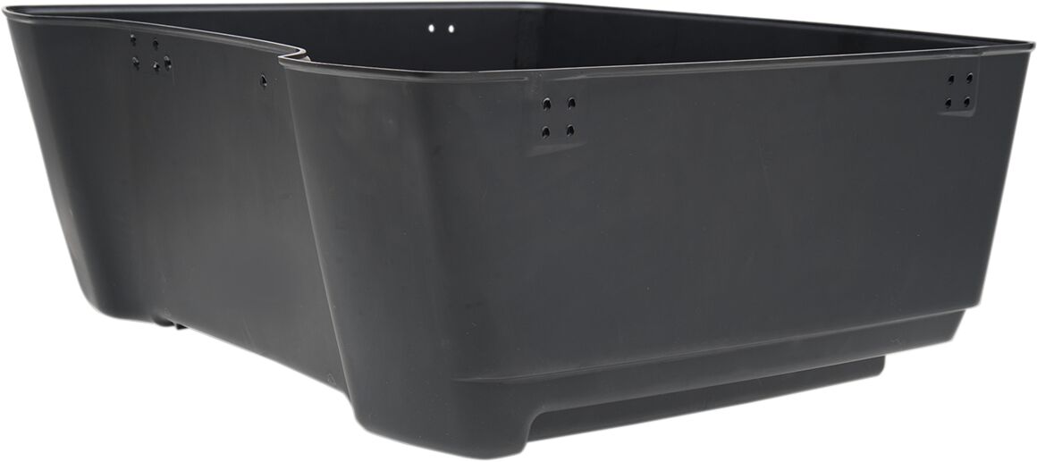 Precision Tourbox Bottom, Black - 06-13 Touring & Trike Top Case Drag Specialties