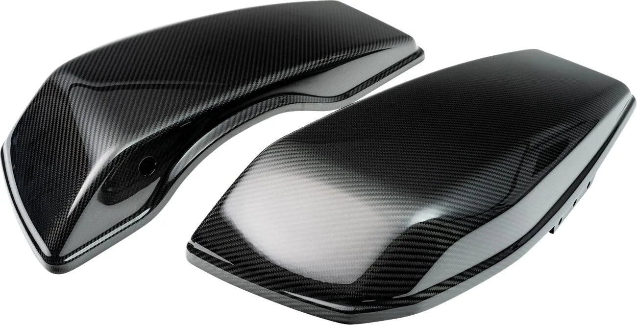Lids Saddlebag, Carbon Gloss - 24+ Touring Saddlebag Lids Slyfox Performance