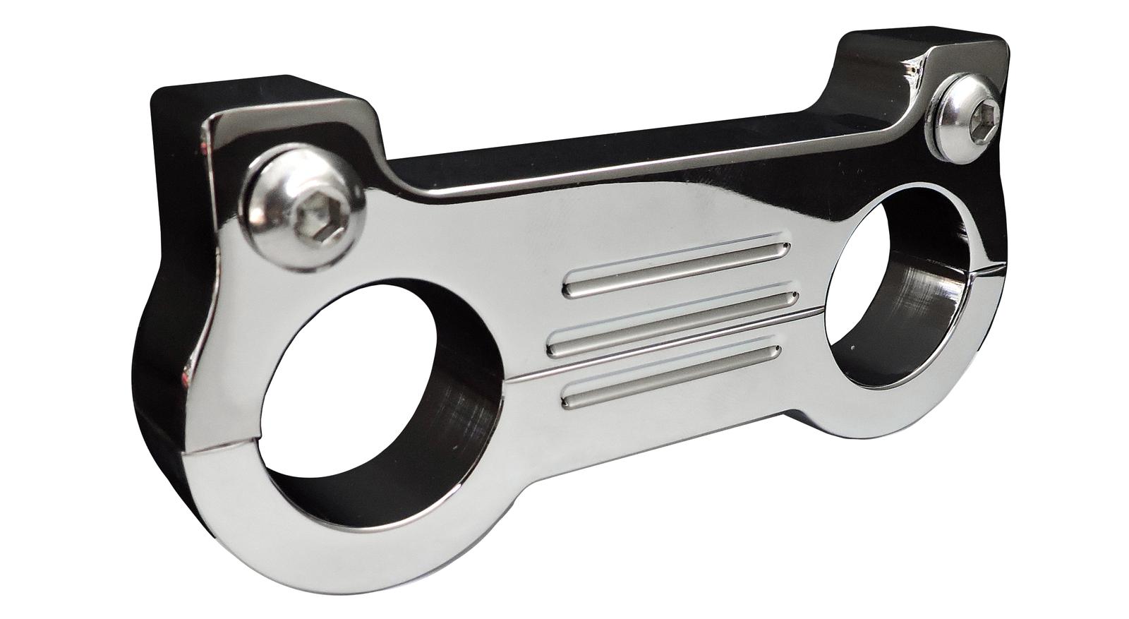 Gauge Mount Adapters Gauge Mount Accutronix Chrome 1"