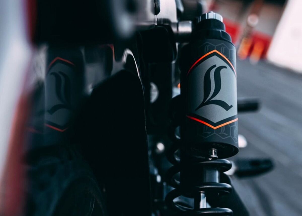 Legend REVO ARC Reservoir Decals REAR SHOCKS ACCESSORIES Legend Suspensions