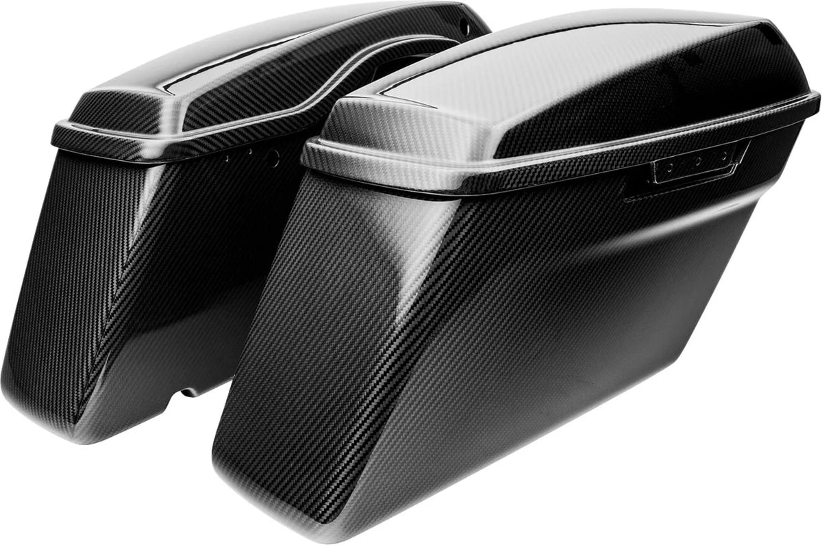 Bottom Saddlebag, Carbon Gloss - 14-23 Touring Saddlebags Slyfox Performance