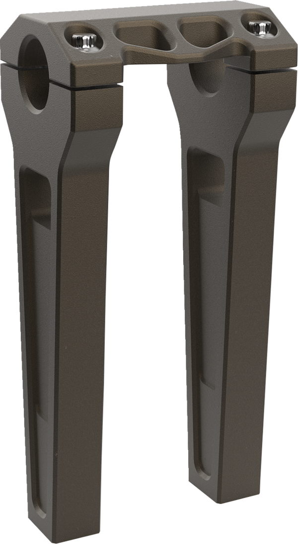 Performance Risers Straight Risers LA Choppers Bronze 8" 1"