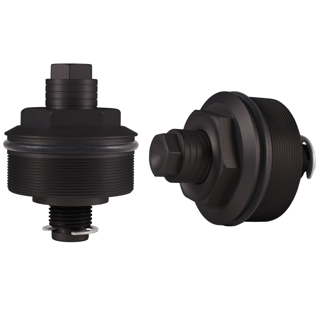 Pre-Load Fork Adjusters Pre Load Adjusters Speed Merchant Black 49mm