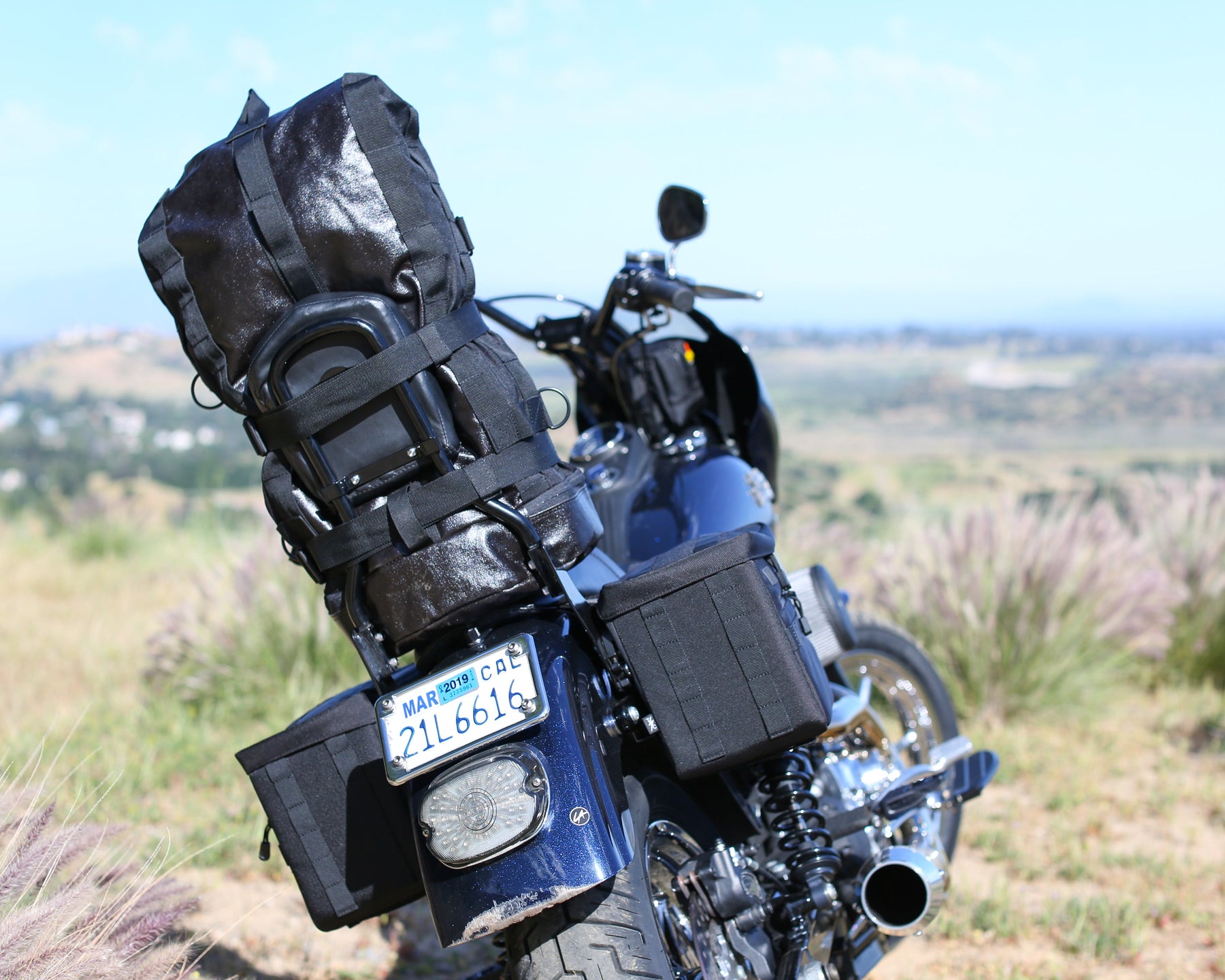 Mission Duffle Bag, Black Luggage Thrashin Supply Co.