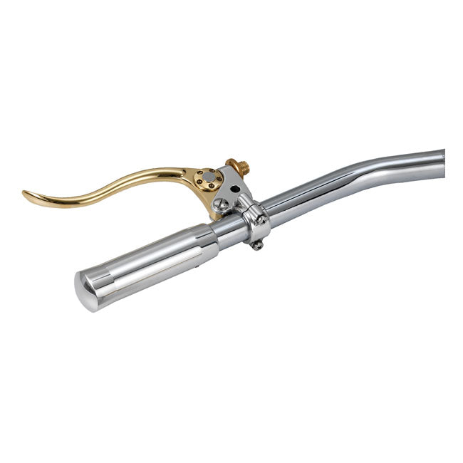 Deluxe Mechanical Clutch Lever Assembly, Brass & Aluminium Levers Kustom Tech Default Title