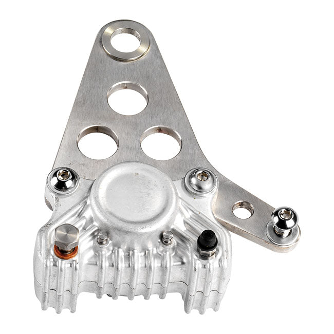 K Tech Super Freni Rear Caliper Bracket. Raw - Rigid frames Brake Caliper Mount Kustom Tech