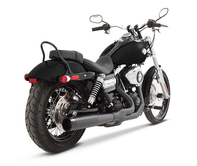 2:1 Exhaust System - 06+ Dyna Full Exhaust System Rinehart Racing