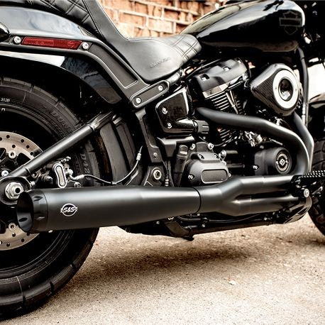 SuperStreet 2:1 Exhaust System - 18+ Softail Full Exhaust System S&S Cycle