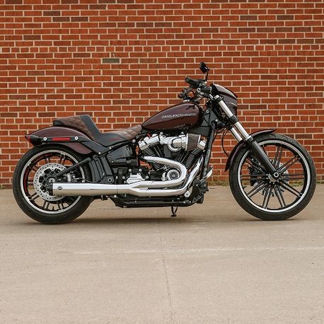 SuperStreet 2:1 Exhaust System - 18+ Softail Full Exhaust System S&S Cycle