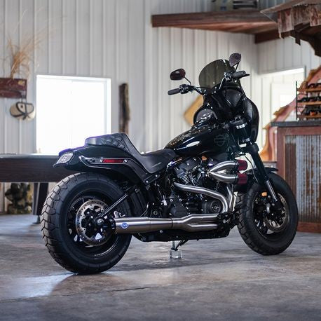 SuperStreet 2:1 Exhaust System - 18+ Softail Full Exhaust System S&S Cycle