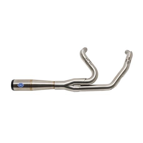 Diamondback 2-1 Exhaust System - 17+ Touring Full Exhaust System S&S Cycle Stainless
