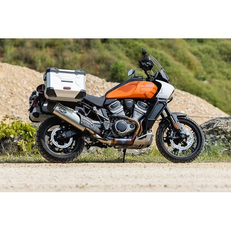 Exhaust System - 21+ Pan America Slip-On Exhaust S&S Cycle