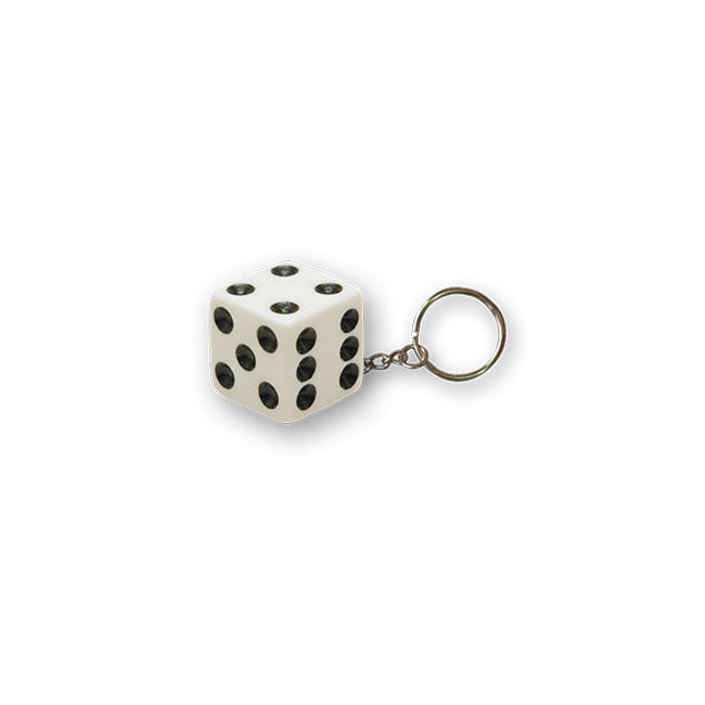 Triktopz Dice key chain white Lifestyle Accessory Trik Topz