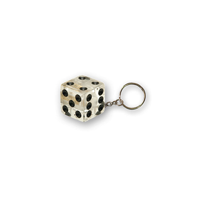 Triktopz Dice key chain clear Lifestyle Accessory Trik Topz