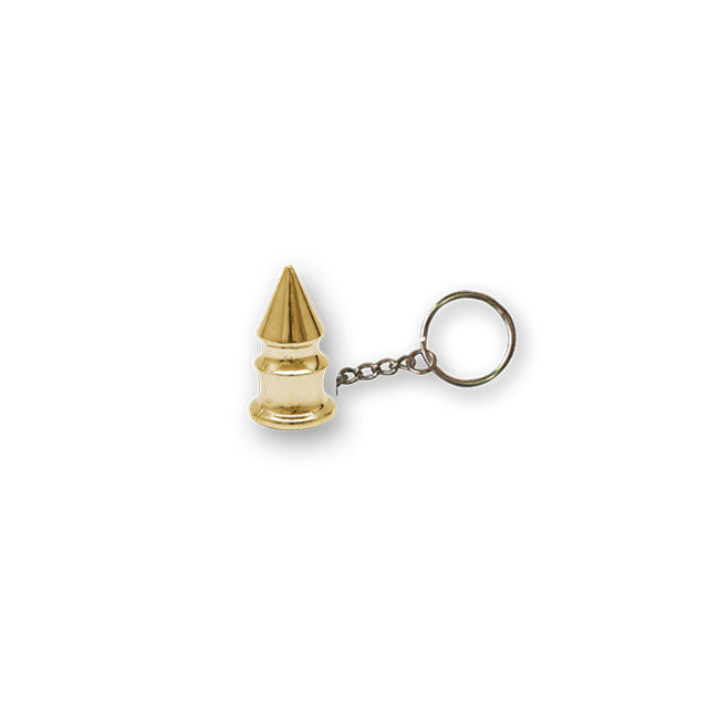 Triktopz Spike key chain gold Lifestyle Accessory Trik Topz