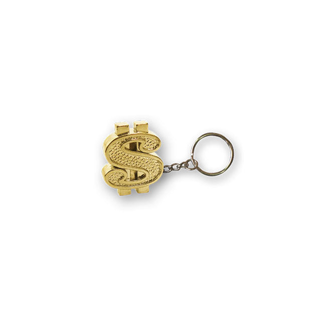 Triktopz Dollar key chain gold Lifestyle Accessory Trik Topz