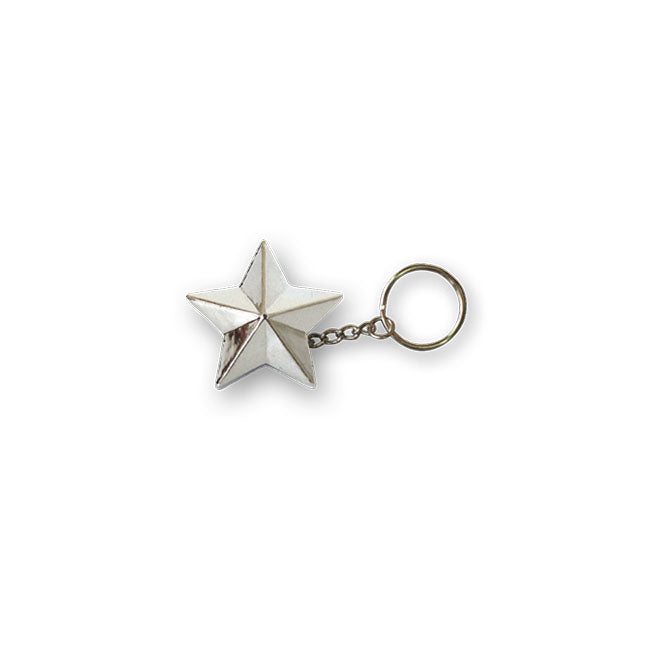 Triktopz Star key chain chrome Lifestyle Accessory Trik Topz