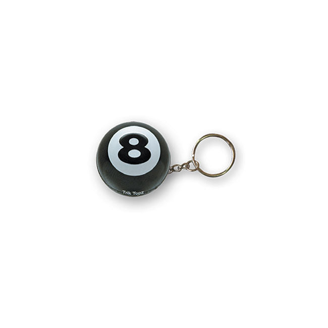 Triktopz Eight Ball key chain Lifestyle Accessory Trik Topz