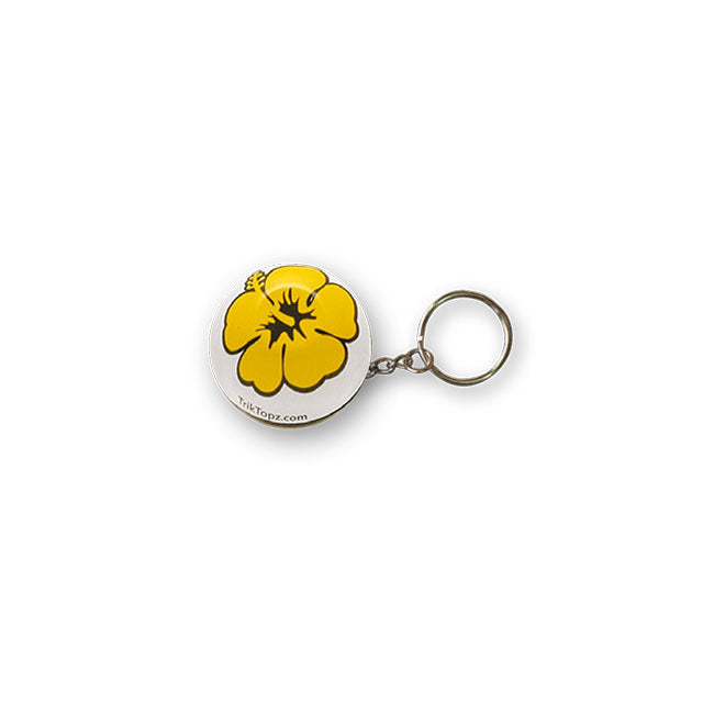 Triktopz Flower key chain yellow Lifestyle Accessory Trik Topz