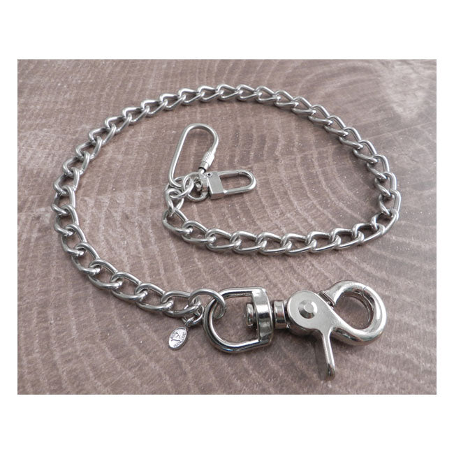 Amigaz Splicer Chrome Wallet Chain 16" Lifestyle Accessory Amigaz