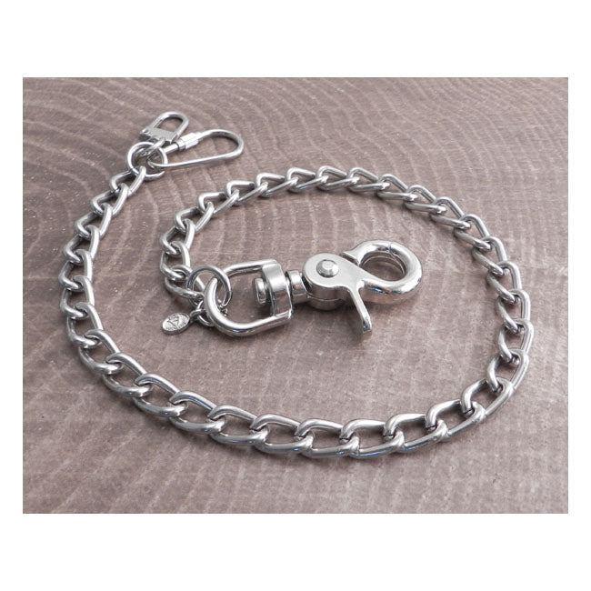 Amigaz Splicer Chrome Wallet Chain 16" Lifestyle Accessory Amigaz