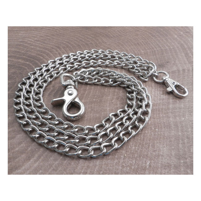 Amigaz Splicer Chrome Triple Wallet Chain Lifestyle Accessory Amigaz