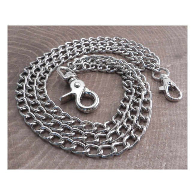 Amigaz Splicer Chrome Triple Wallet Chain Lifestyle Accessory Amigaz