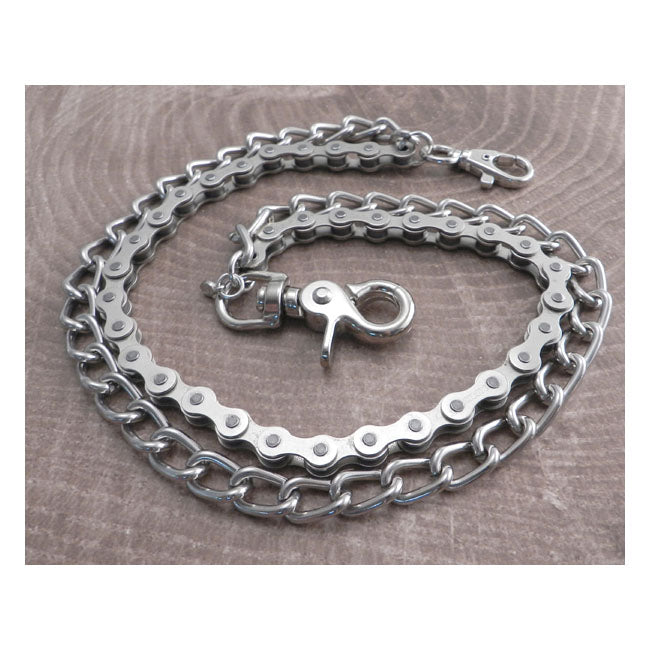 Amigaz Bike Chain & Shackle Double Wallet Chain Lifestyle Accessory Amigaz