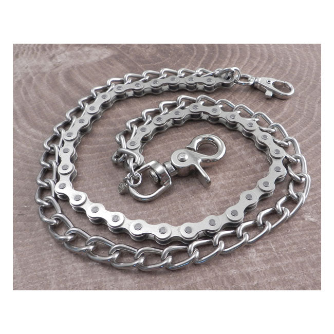 Amigaz Bike Chain & Shackle Double Wallet Chain Lifestyle Accessory Amigaz