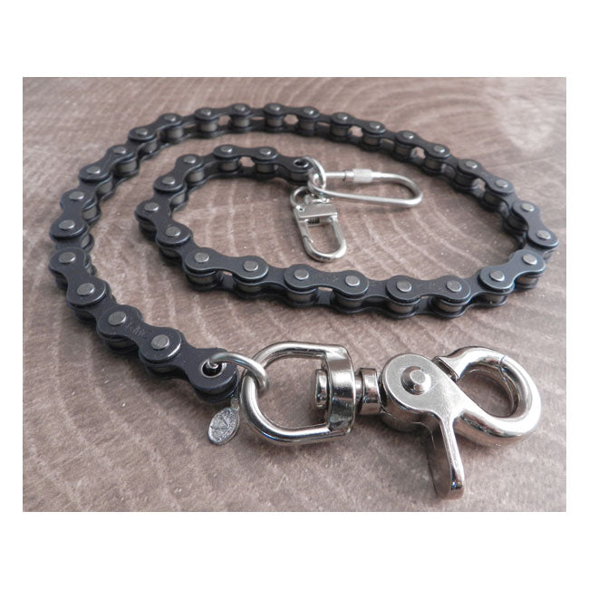 Amigaz Black Bike Wallet Chain 18" Lifestyle Accessory Amigaz