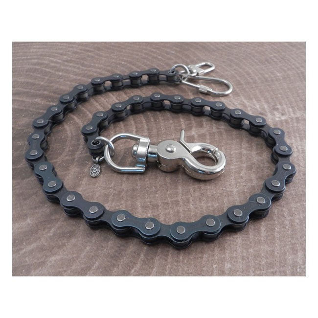Amigaz Black Bike Wallet Chain 18" Lifestyle Accessory Amigaz