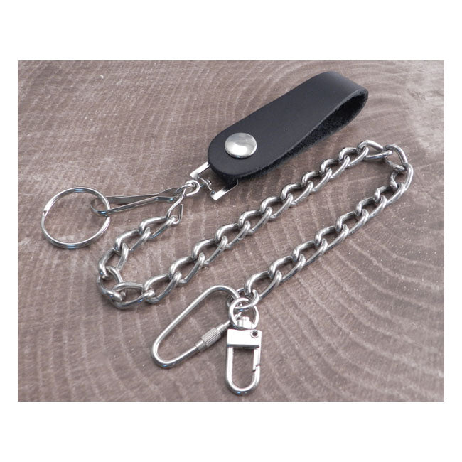 Amigaz Leather Belt Loop Wallet Chain 16" Lifestyle Accessory Amigaz