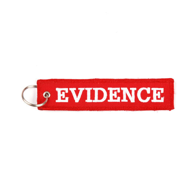 Evidence keychain red Lifestyle Accessory Army Surplus