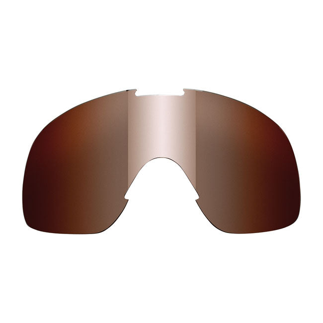 Biltwell Overland goggle lens chrome mirror brown Riding Eyewear Biltwell