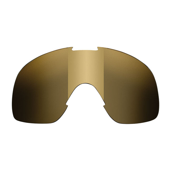 Biltwell Overland goggle lens gold mirror smoke Riding Eyewear Biltwell
