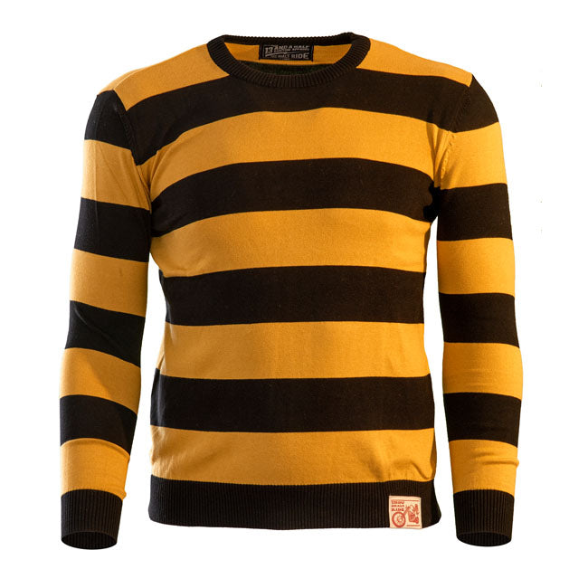 13-1/2 Outlaw sweater black/yellow Hoodie & Sweatshirt 13 And A Half Company
